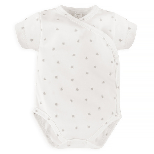 Hello Envelope Body mit kurzen Ärmeln Pinocchio – Ecru Sunshine