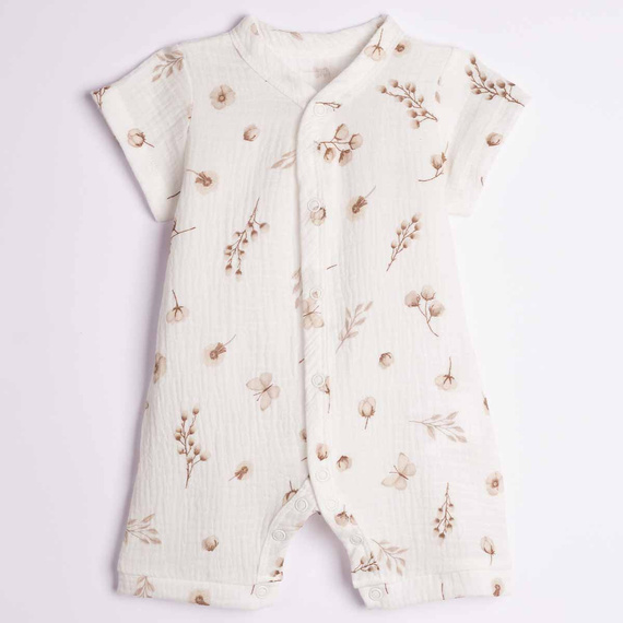 224200 Nicol Musselin Babystrampler aus Baumwolle, atmungsaktiv für den Sommer