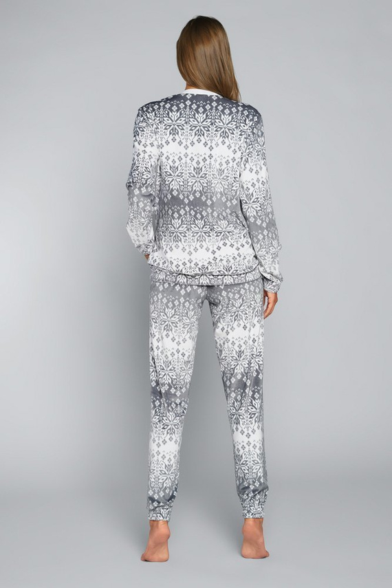 Snow Polar Damen-Set Italienische Mode - grau 