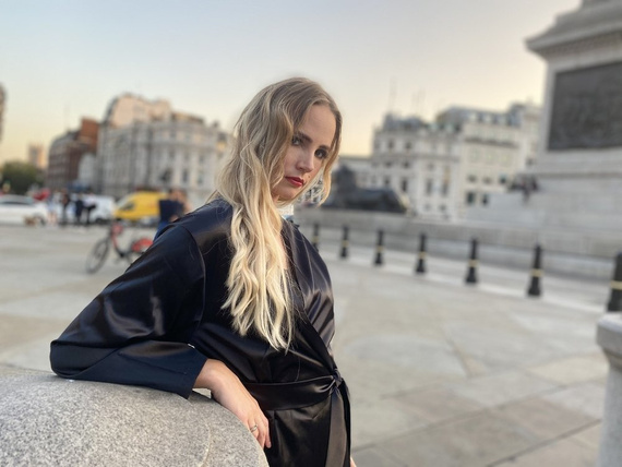 797 Klassischer Forex Damenbademantel - schwarz