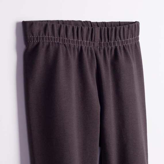 Nicol Tosia 225202 Dünne Mädchenleggings aus Baumwolle in Graphit