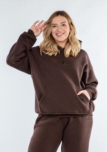 DK-K-B9-H1 Dkaren Sweatshirt – Schokolade