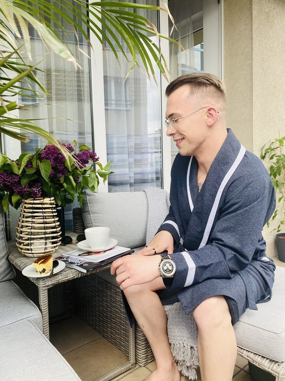 564 Bruno Herren Bademantel De Lafense - graphit