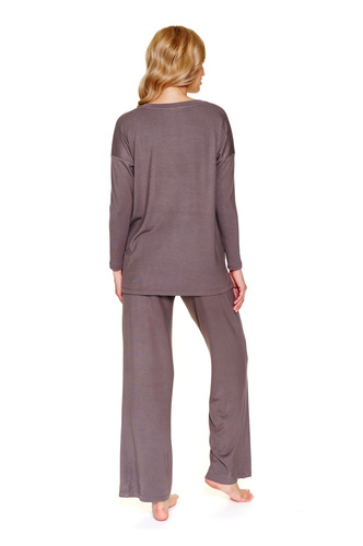 7305 Doctor Nap Damenpyjama – bequeme Viskose und Oversize-Stil – Espe