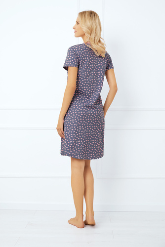 Tiana Nachthemd und Stillkleid, kurze Ärmel Italian Fashion - Druck