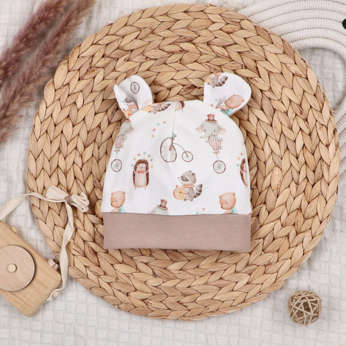 Baby-Mütze Circus Nini – 100% Bio-Baumwolle