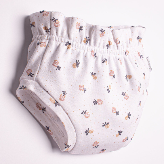 Nicol 220087 Bloomers für Babys 2er-Pack Baumwolle Oeko-Tex rosa Blumen