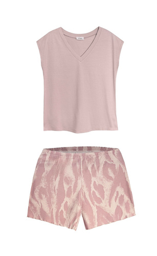 Damen-Pyjama Noa PC71 Mefemi by Nipplex Baumwolle Kurze Hose