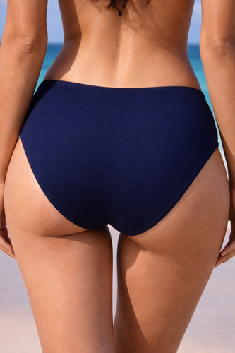 Bikinihose hoch geschnitten Blue Panther II 20007 Mediolano blau