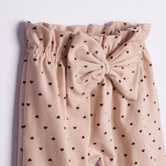 Nicol Hania 226016 Mädchenhose Aladinhose mit Schleife und Herzchen