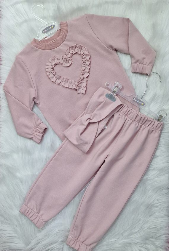 Mia Bambarillo Kinder-Sweatshirt, Rauchrosa – Baumwolle und Elastan, weicher Sweatshirt-Stoff | Komfort und Stil