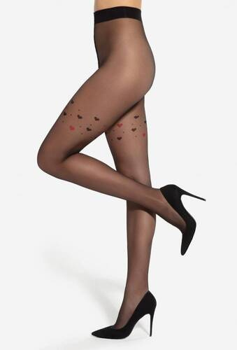 Lovely wz.02 Strumpfhose 20 den Gatta - nero/ed