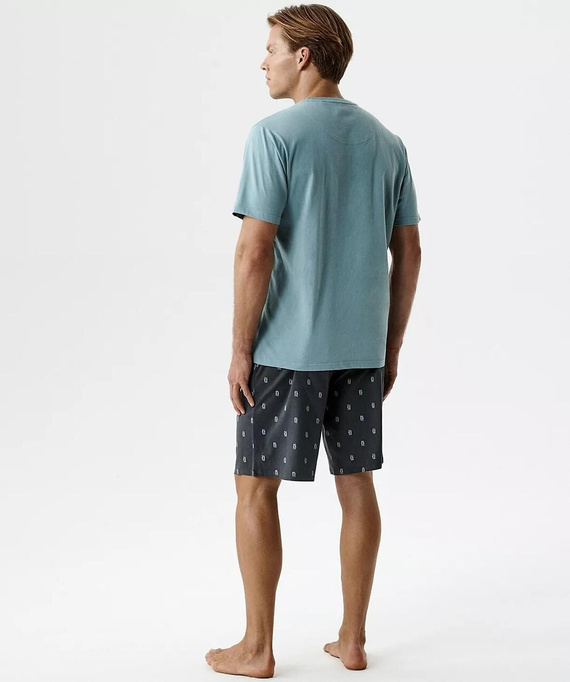 Herren Pyjama Atlantic NMP-402 Baumwolle kurzarm Shorts bequem