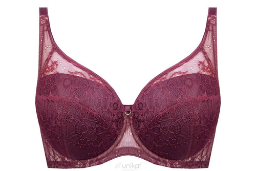 Caro gepolsterter Vollschalen-BH Einzigartiges Burgunderrot