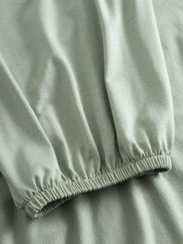 Pure Harmony Momenti Per Me mintgrüner Pyjama mit Reißverschluss