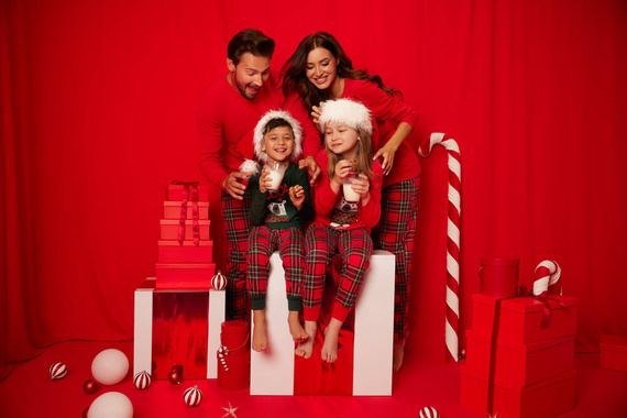 Tess Kinderpyjamas Italian Fashion - rot/print 