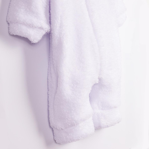 Nicol 225270 Baby-Overall mit Kapuze und Füßchen, Motiv Bär