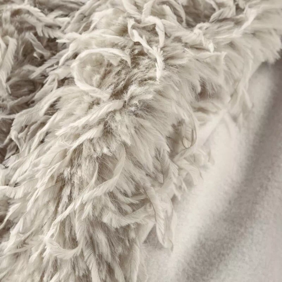 Adore Blanket, flauschige Felldecke, Eurocurtains, beige