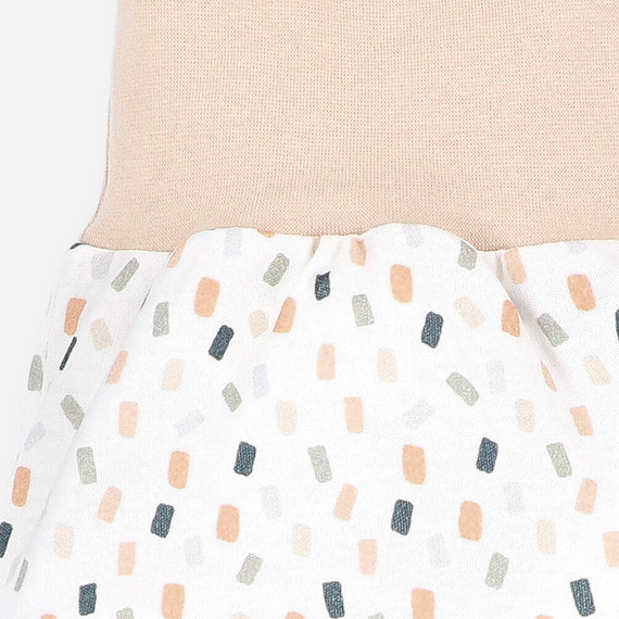 ABN-5331/KRE Nini Schlafanzüge aus Bio-Baumwolle, Creme