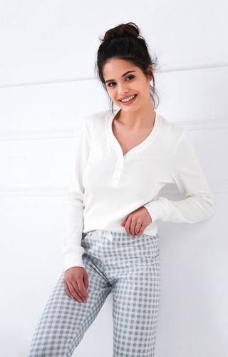 Desire Sensis Damen Schlafanzug - ecru