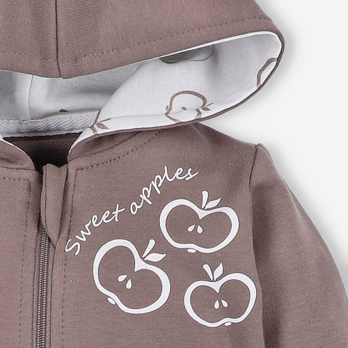ABN-5307/CZE/056 Happy Apples Nini Sweatshirt aus Bio-Baumwolle
