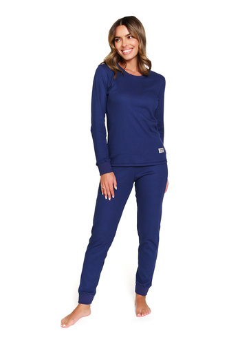 7349 Doctor Nap Damen-Baumwollpyjama – bequem und klassisch – Kosmos