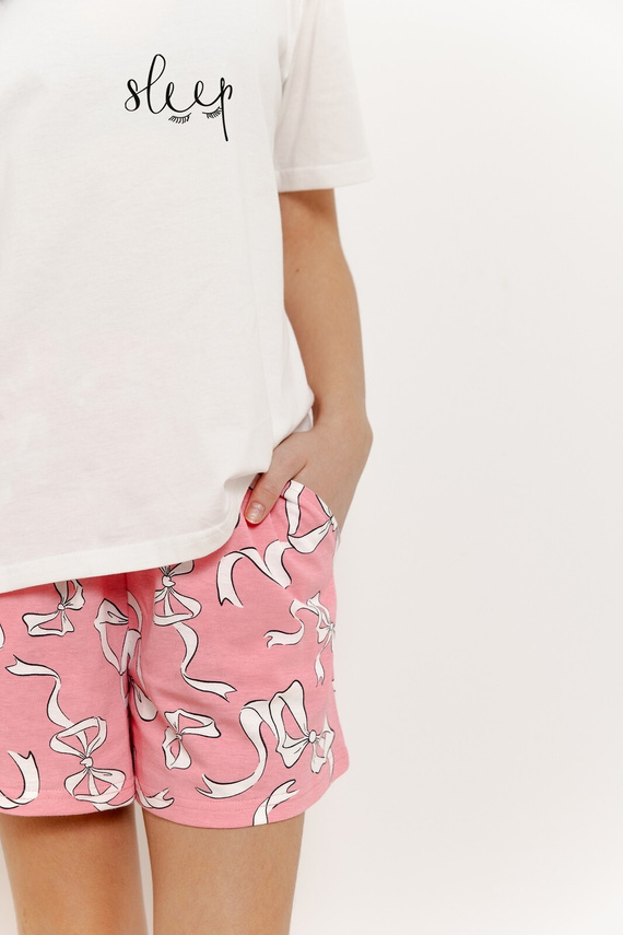 3377 Nelly Pyjama für Mädchen Taro-Creme