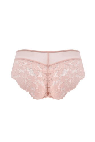 Mediolano Jasmin 19152 Slip Spitze Mesh puder unsichtbar