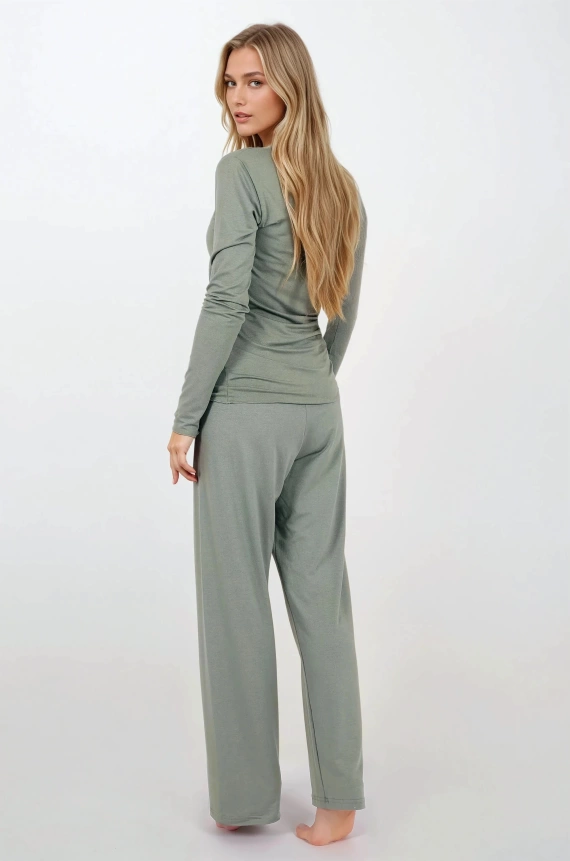 Emerald Dreams Momenti Per Me grüner Damenpyjama