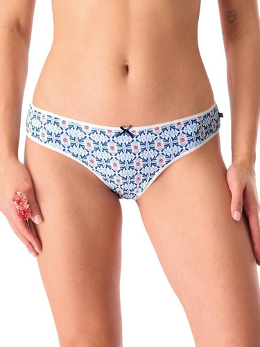 LPR 721 A'2 Damen-Slips im 2er-Pack Key Coral Blue