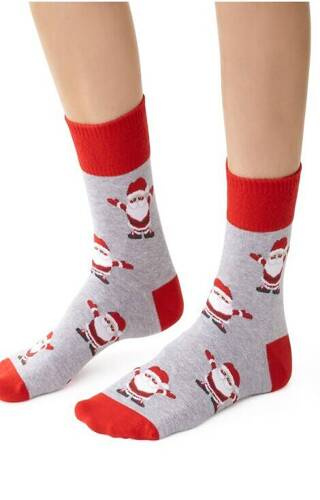 ART.136 Steven Damen-Weihnachtssocken – 109 Grau