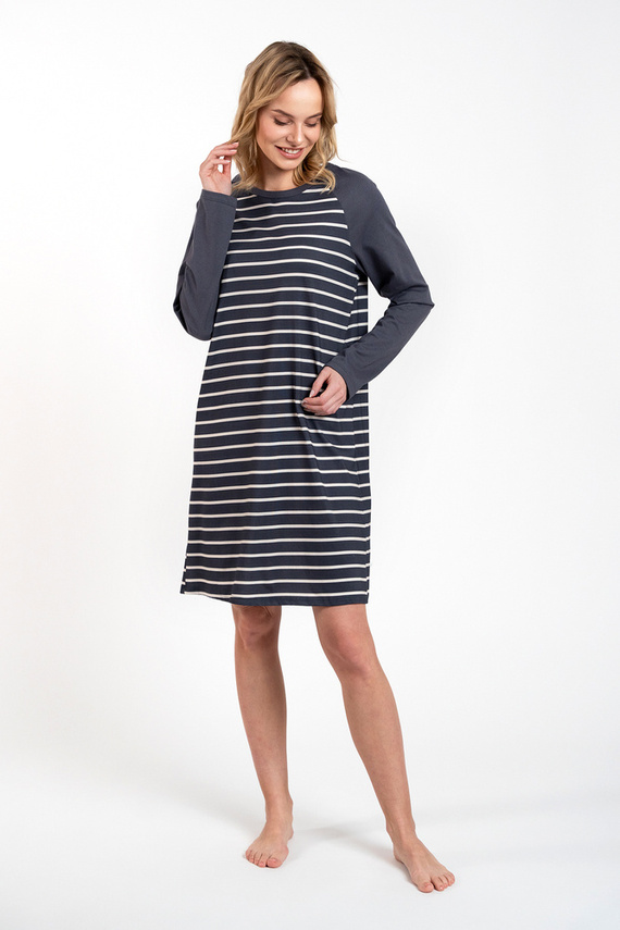 Oda Nachthemd Italian Fashion - Graphitdruck