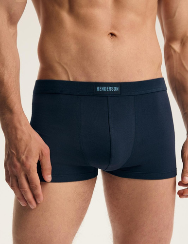 Henderson 46100 Fur2 Herren Boxershorts 2er-Pack aus Baumwolle mit breitem Logo-Bund