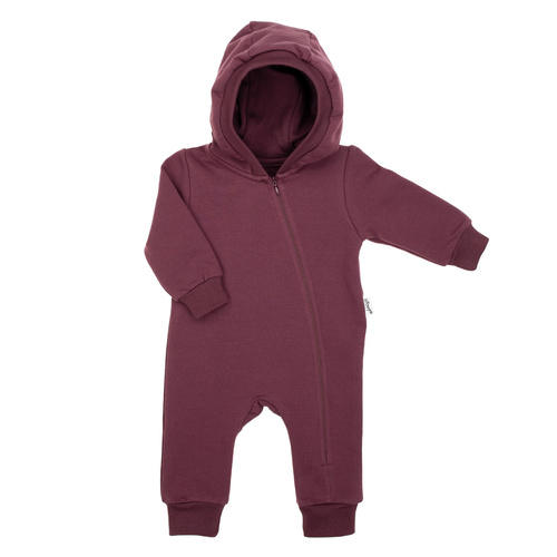 217271 Alisa Nicol Trainingsjacke – Burgunderrot, Baumwolle