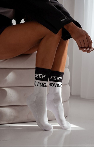 0071-009 Unique Milena Damensocken, weiß – Halbfrottee, Baumwolle, warm und bequem