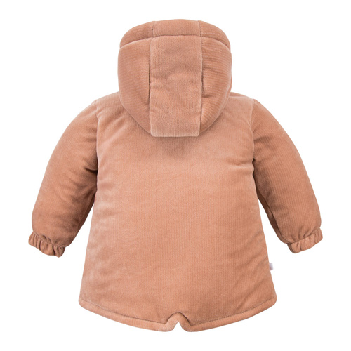 Beary Cool Eevi Winterjacke – Beige, Kinder, mit Kapuze