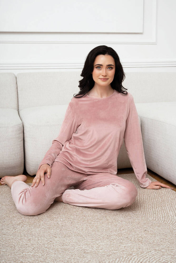 Akara Damen-Set Italienische Mode - puderrosa 