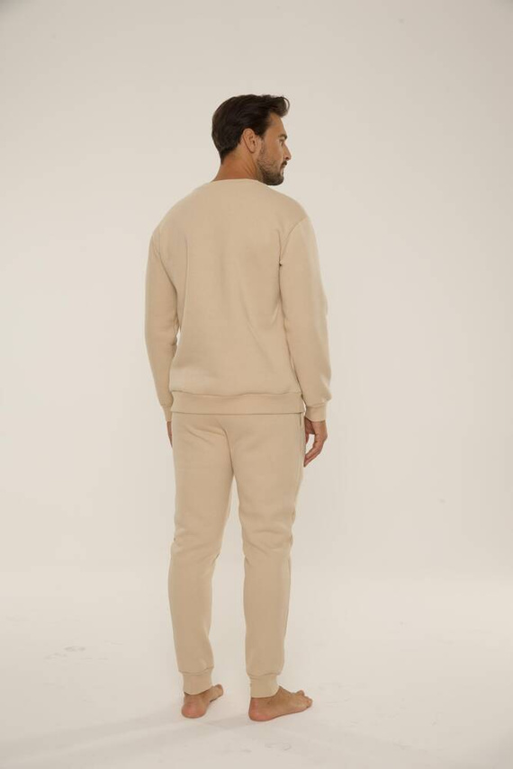 813 Indigo Herren Trainingsanzug von De Lafense - sand