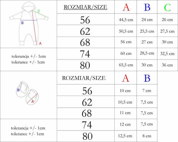 223271 Figo Nicol Baby-Strampler aus Sweatstoff mit Kapuze und Füßchen