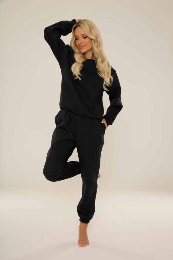 812 Indigo forex Damen Trainingsanzug - schwarz