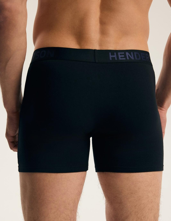 Henderson 45484 Fend2 Herren Boxershorts 2er-Pack aus Baumwolle mit breitem Logobund