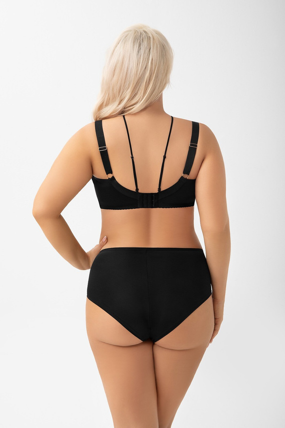 Gorsenia Vida K965 Damen-Slip mit hohem Bund – Voll bedeckend, Formend, Mikrofaser