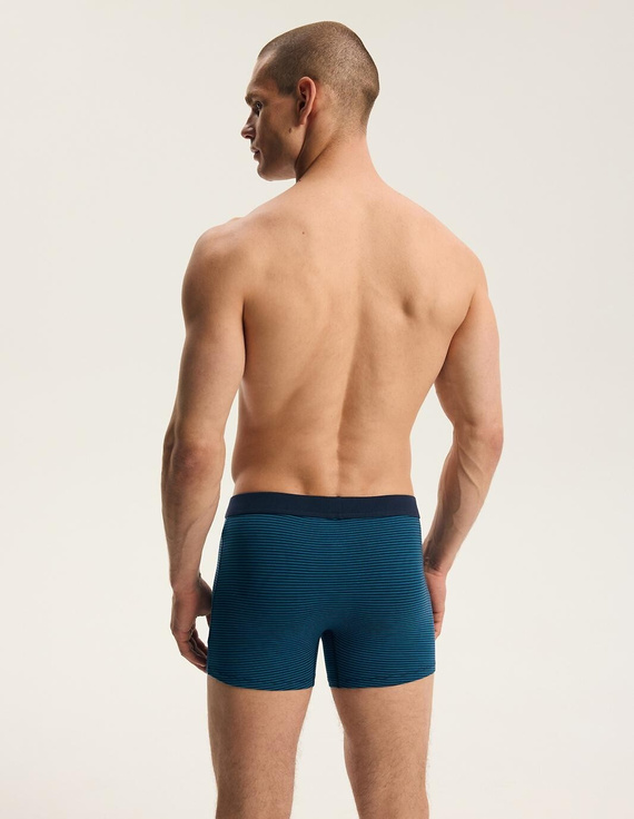 Henderson 44562 Bell Herren Boxershorts 2er-Pack aus Baumwolle mit breitem Logobund