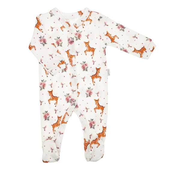 216031 Lala Baby Clown Nicol – Baumwoll-, Hirsch- und Rosenmuster