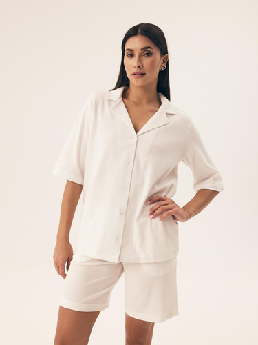 43348 Nilsa Henderson Damenpyjama – Creme