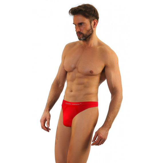 CL13 Nahtloser Herren-Tanga Sesto Senso rot