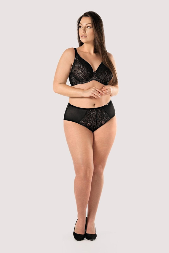 Desire BO50 mefemi by Nipplex schwarzer Soft-BH Bralette mit Spitze