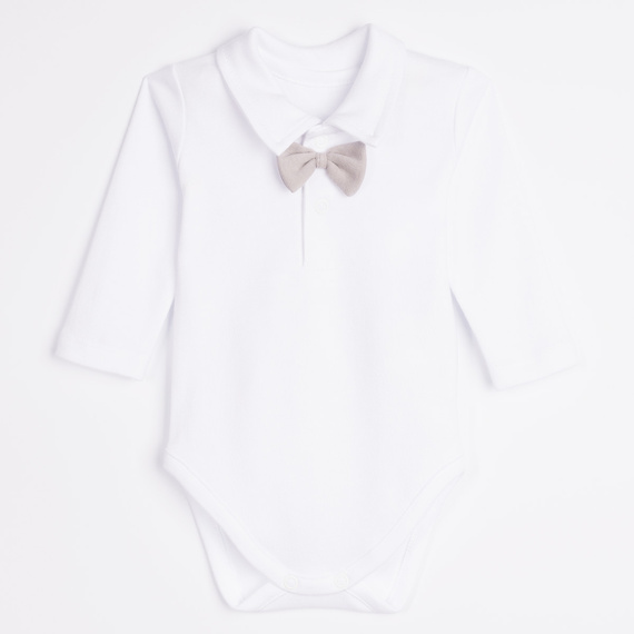 169408 5-teiliges Taufset für Jungen aus Baumwolle, Body, Sweatshirt, Hose
