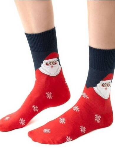 ART.136 Steven Damen-Weihnachtssocken – 116 rot