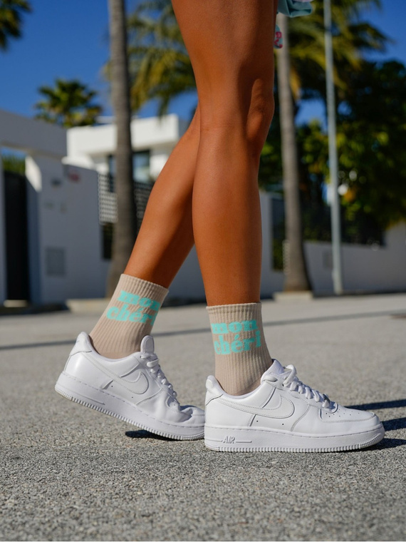 0200-150 Mon Cheri Milena Damensocken – Beige